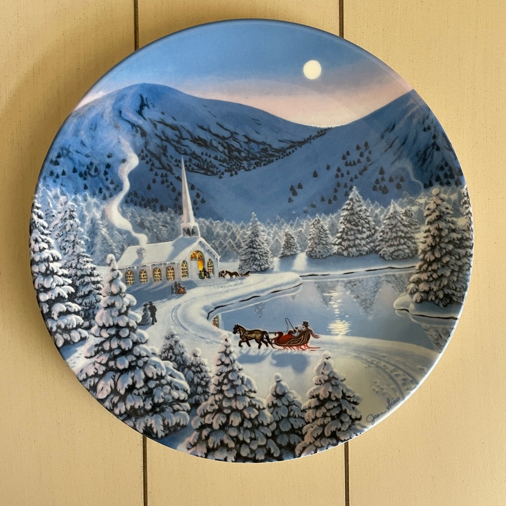 Silent Night Collector Plate